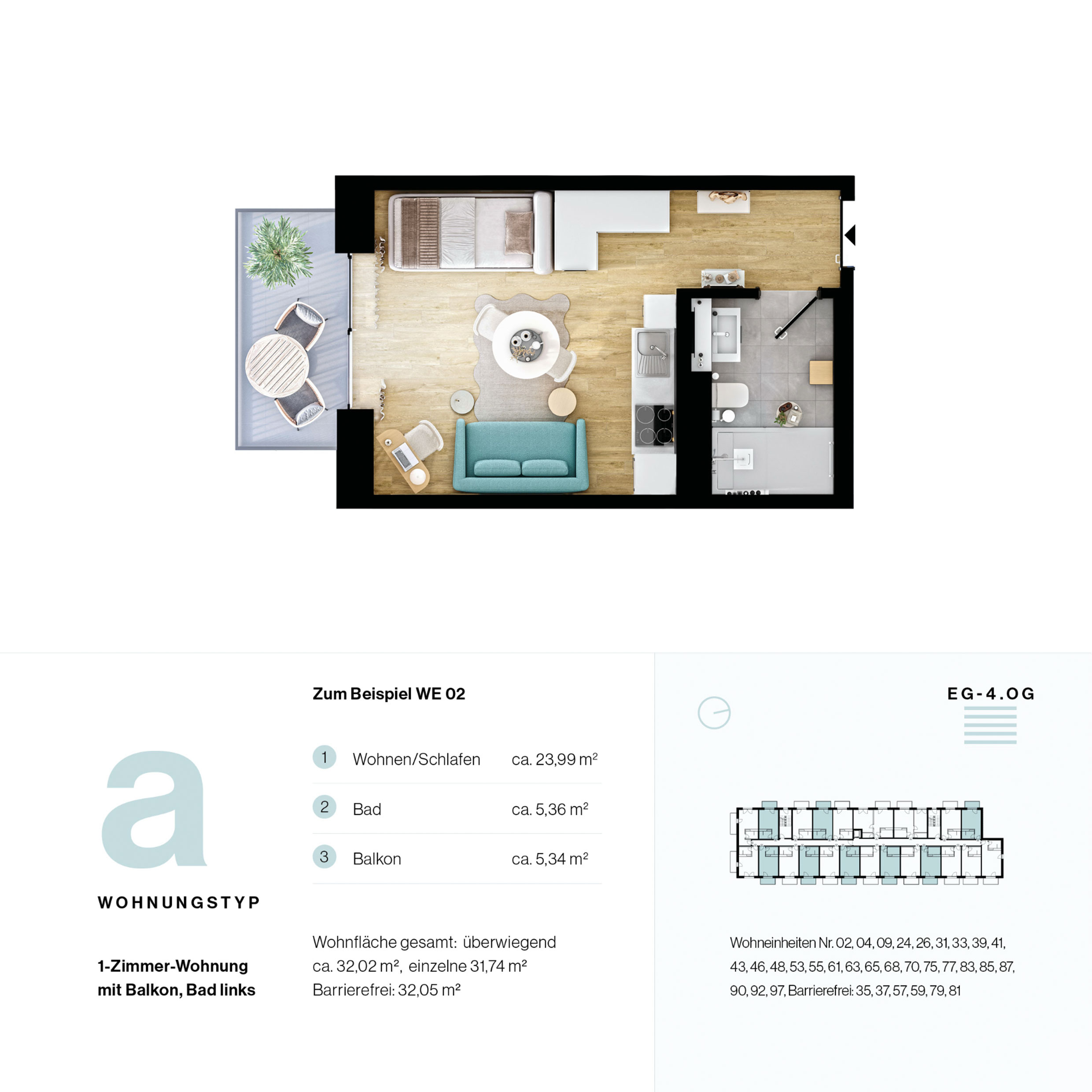 Wohnungstyp A – links